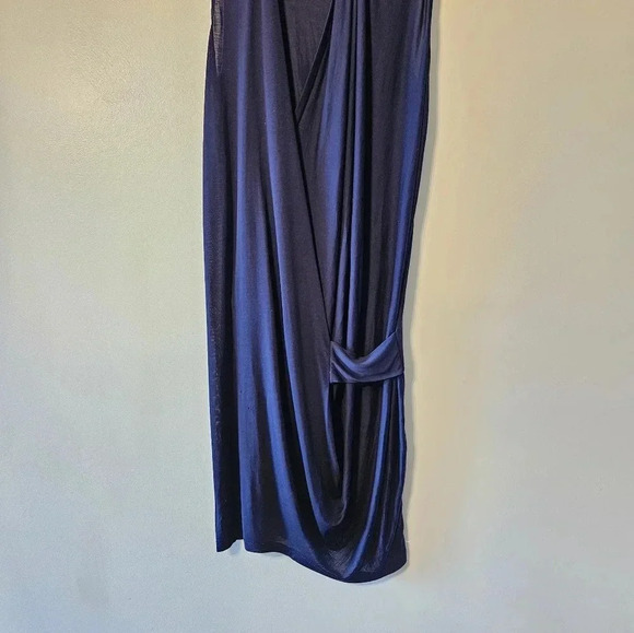 Acne Studios Natifa Draped Sleeveless Mini Navy Dress Size XXS. - Picture 10 of 14